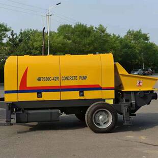 柴油拖泵3凝0m3/h无品牌/r康明柴油发动斯机混土楼输送泵地泵高增