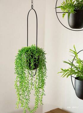 感属吊架盆植物阳台盆花28L架植物盆挂架吊篮悬挂金挂花盆儿童