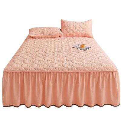 全棉夹洗棉棉mc10901水床裙新单件纯棉床罩2024款四季通用防滑床