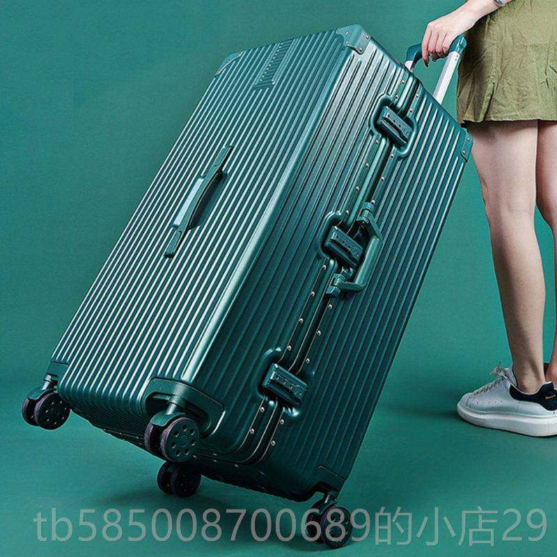 新款码行李箱1大00寸男大容量超箱号尺寸拉杆箱女密80皮旅行拉杆