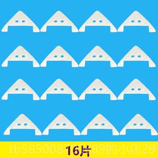 高档强磁擦玻璃窗户家用只清洁器配件16加装大毛换毡擦玻璃器替棉