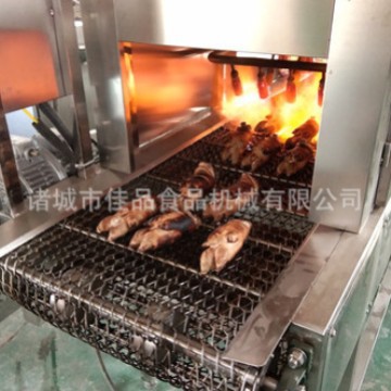 佳品网带式家禽烧毛机杂毛处理