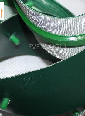 擎川非标ASI间导条加绿色pvc输挡送带特殊专制表面加圆柱条输中送