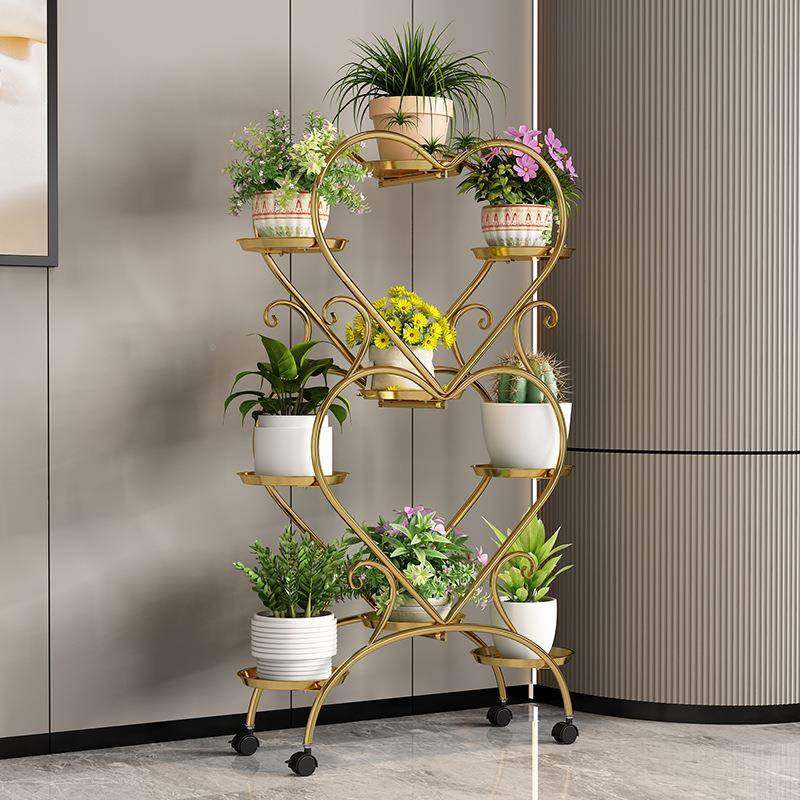 花架花客厅多阳台置层架多肉万向轮物铁艺盆托架绿植架现代简无品,基础建材,脚轮/万向轮,淘宝优惠券,粉丝福利购,淘宝优惠卷
