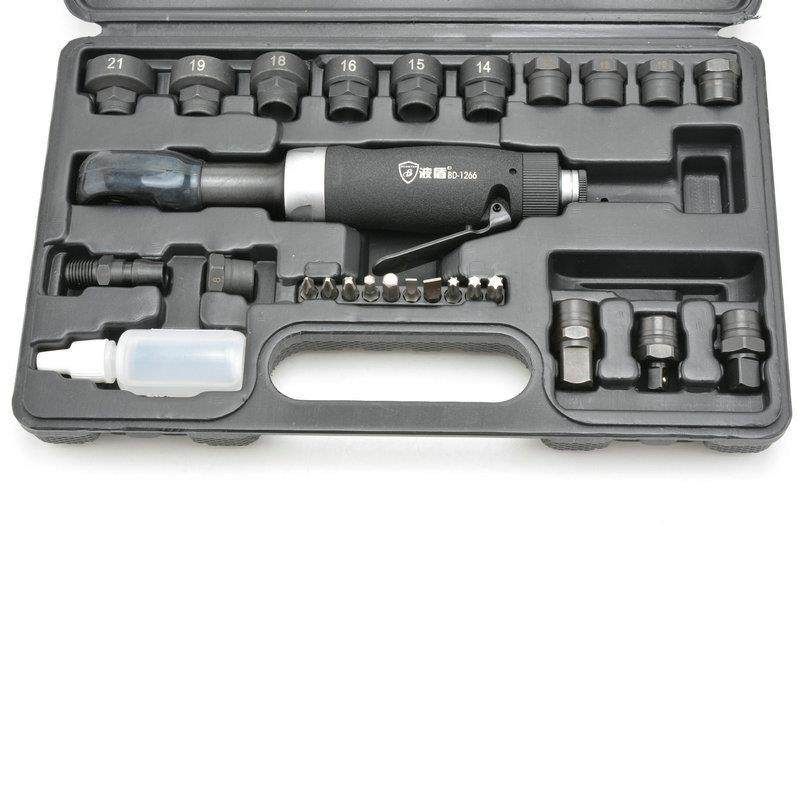 波ZSS盾穿孔式气棘轮扳手组套气动套筒扳手角向气动动扳手BD-1266