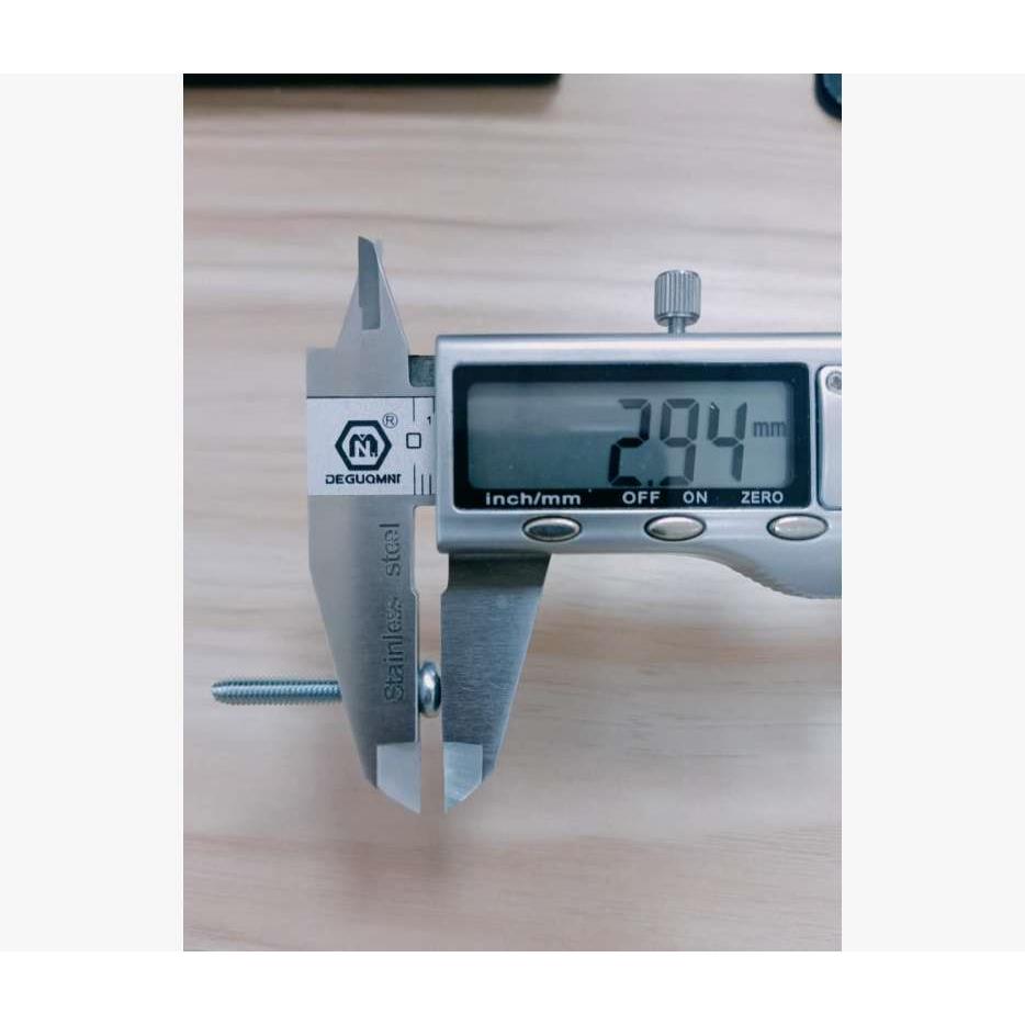 23B650十字盘头三角牙机螺钉蓝白G6锌M4*28