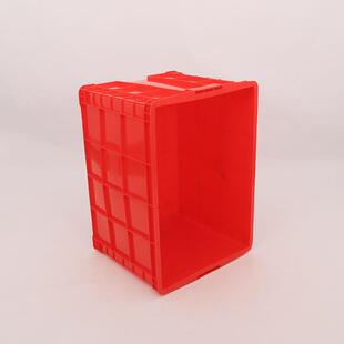 江苏顺大如号转胶框塑IAI料周转转箱755红色周箱大号中箱胶框