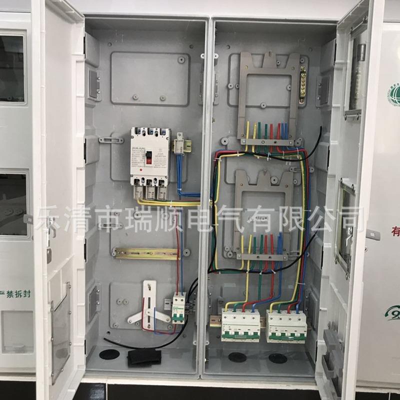 加厚玻璃三相两户电表箱国*网标准互感式电能钢互感器式计箱量100