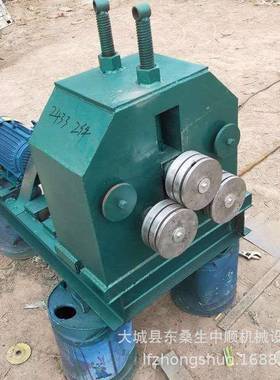 动卷钢卷电圆机小型铁丝手动卷筋JPL圈机弯圆机扁铁圆机槽钢滚圆