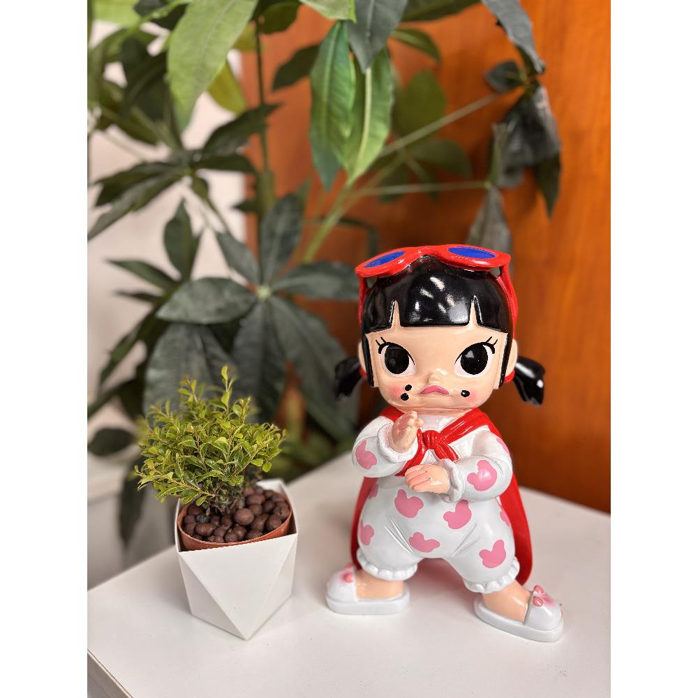 FMolly系列我的小时候超级西瓜妹少女心网红装饰送礼手办潮流摆件