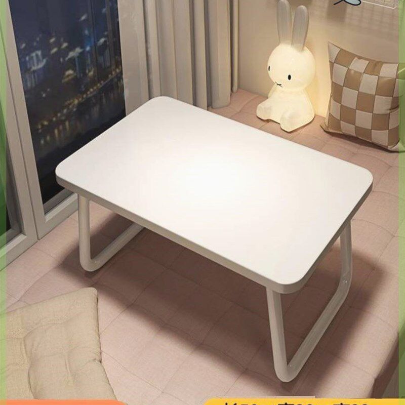 床上小桌子学生书桌学习桌可折叠桌炕桌宿舍上铺笔记本电脑桌飘窗