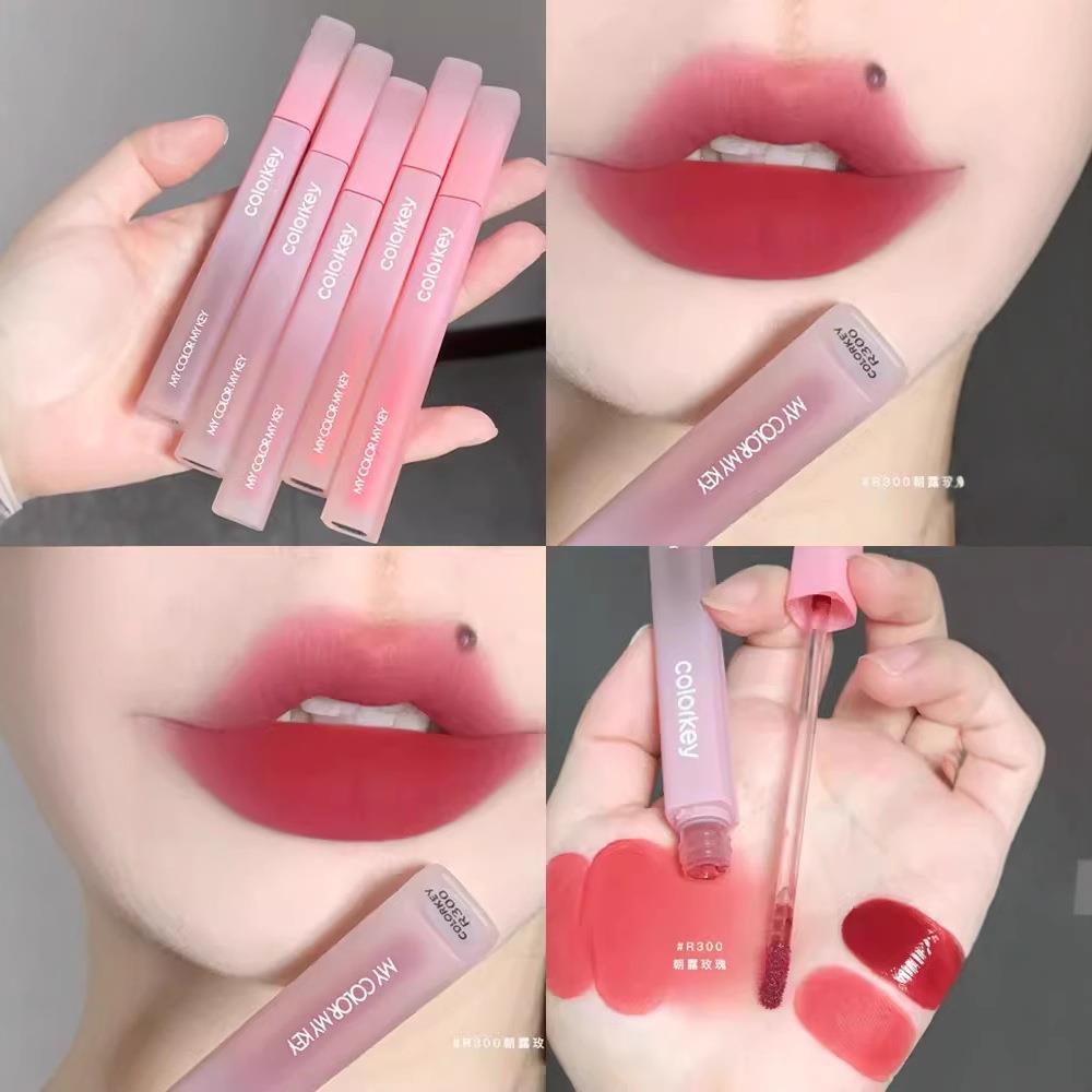 珂拉琪空气唇釉R240丝绒B620雾面R608口红R605唇彩O201学生O238女