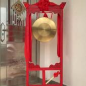 锣带架厘米大铜锣铜锣开业锣预警喜庆锣敲锣招财锣吉庆锣鼓