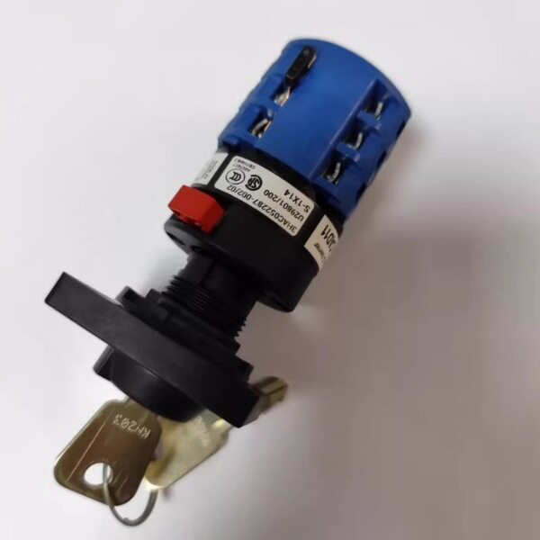 机器人钥匙开关 3HAC052287-002/02   3HAC052287-001机器人配件