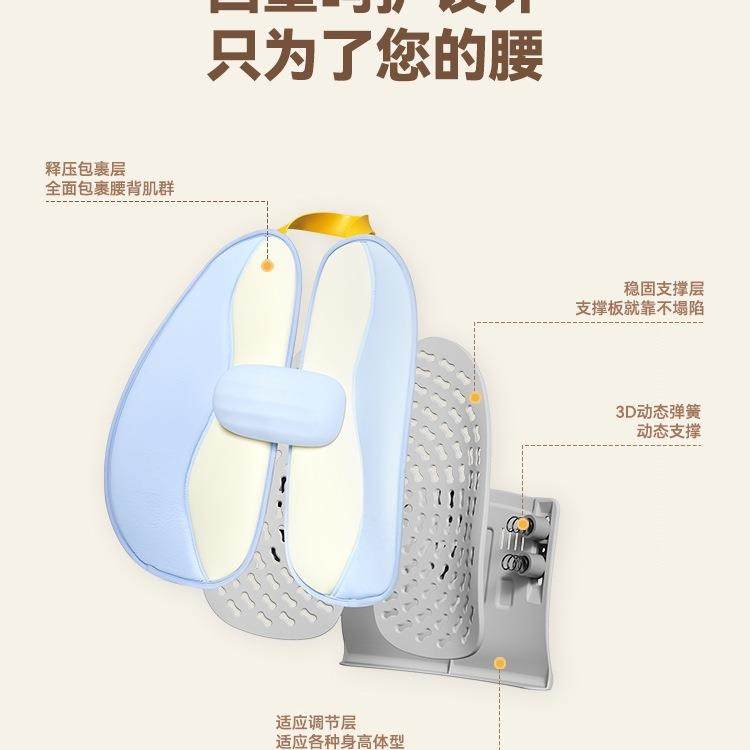 D8护腰久坐腰靠人体工学护腰坐垫办公室护腰部支撑靠垫,居家布艺,抱枕被,淘宝优惠券,粉丝福利购,淘宝优惠卷