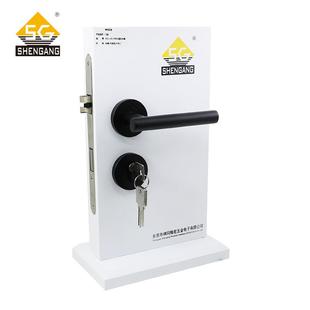 锌合金门锁SG-L-S-F0904把手门锁万科室内门门锁房门锁太空铝门锁