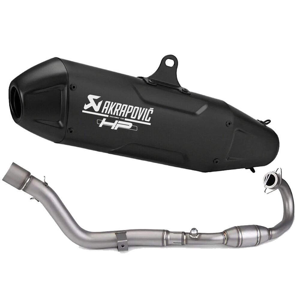 越野摩托改装排气管改装回压鼓前段CRF300L/RALLY CRF300L 21-25