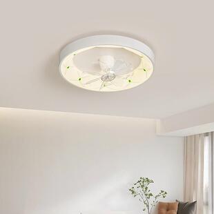 风扇灯全光谱护眼餐厅书房卧室灯现代简约led电扇吸顶灯可APP控制
