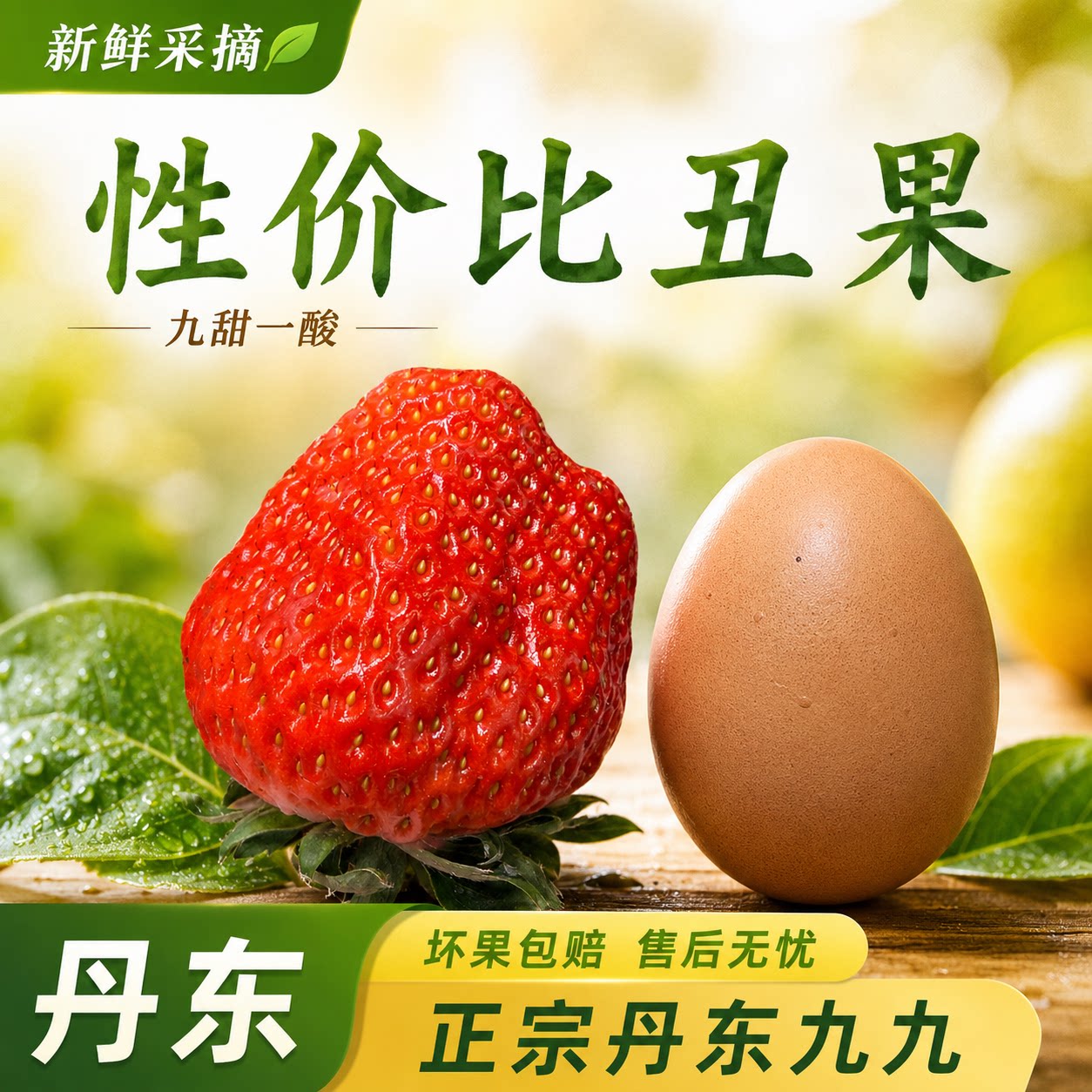 正宗丹东东港99草莓，新鲜现摘现发顺丰包邮空特价大丑果30g+