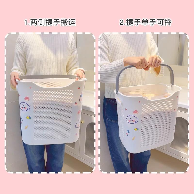 德国脏衣篓大容量浴室放衣网红款洗衣卫生间装衣服收纳筐篮桶