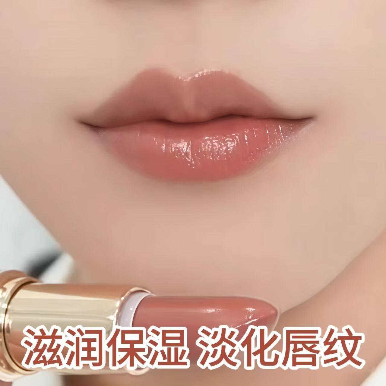 【明星同款】肉桂裸色滋润保湿口红防水持久素颜黄皮显白唇膏正品