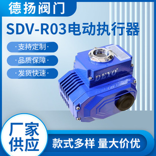 SDV-R03电动执行器 ISO5211直装 30N.M扭矩 风阀精小型电动装置