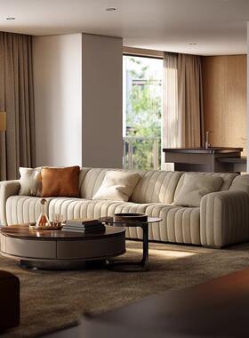 意式极简迈巴功赫沙发摩东方客厅布SB121艺沙发现多能电动直排代