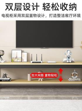 YMR简易电视柜出租房约钢木电视架层架组合电矮柜室简视剧柜卧落