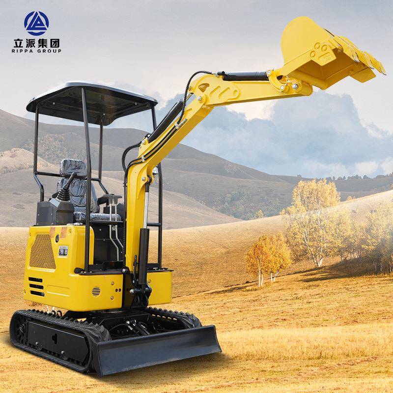 立派RIPPAR2挖7小型掘机家用挖土农果园功工程966多能3履带微挖
