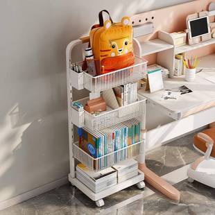 书置物架可移动夹包缝家用儿旁童书桌放书包书书架本绘画zhimi051