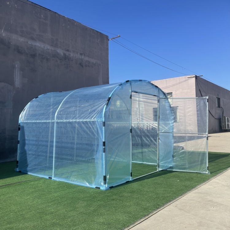家用温室大棚花棚暖房遮阳保温冬季庭院阳台花卉多肉塑料温棚骨架