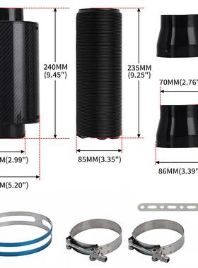 空汽车改装配件箱进41449气风气滤清器冬菇头进纹气碳风箱
