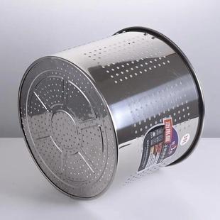 不锈功加厚卤肉龙虾桶水桶小龙虾多能卤水商钢用卤虾汤桶漏200内