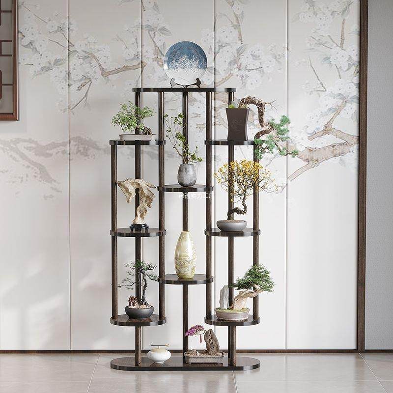 中式仿古架加高花架子内家置用古风物架客室厅台阳花K021盆托架子,基础建材,脚轮/万向轮,淘宝优惠券,粉丝福利购,淘宝优惠卷