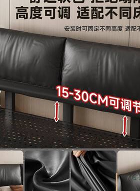 悬浮床架艺床双人床985单人床架家用现代简约碳素钢床排骨铁铁架