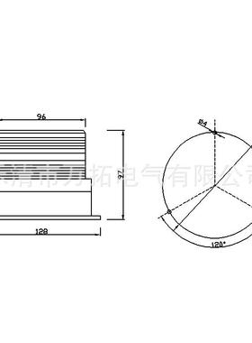 0LE-955LED爆闪式警示灯校车机械设备，户外TLTE-5095岗亭安灯系
