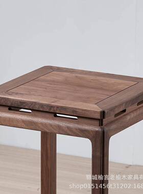 老榆木花架新中式落花几室物内盆栽景架客地厅阳台20250110置架实