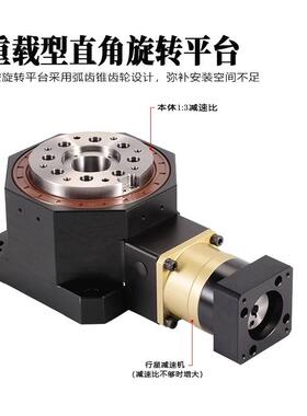 直角中空旋转平台601851032000XTH伺服电机减速机旋1转平台