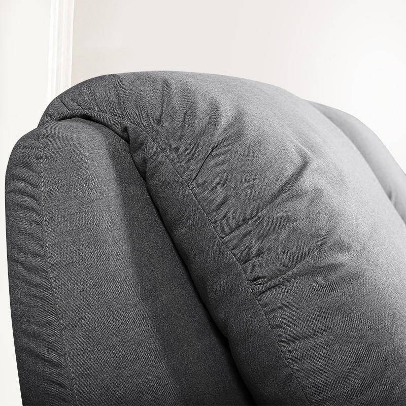 fL卧E布艺床主双8人x-4546床1.5m1.米简约现代婚可拆洗