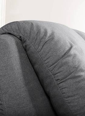 fL卧E布艺床主双8人x-4546床1.5m1.米简约现代婚可拆洗