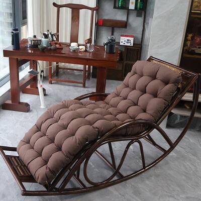 摇藤摇椅躺椅庭院摇靠背BIZ老人椅家椅睡床午休阳台真藤天然逍遥