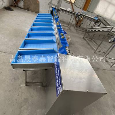 蔬冷冻OVX肉小瓜龙虾料盒式重量分级机全自动称分重拣机果菜分选
