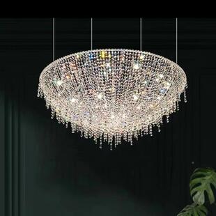 意大利厅轻奢水晶8125吊灯餐厅高端派奢华设计师室卧别墅高档气客