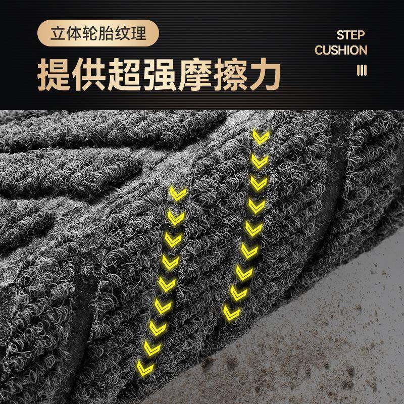 P66D户台阶防滑垫石踏177室外酒店门外口大理瓷砖步吸水地毯楼梯