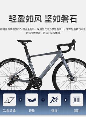 Ford福特男YM600公路自行碟车桶轴油刹女成人YM600式超碳轻纤维公