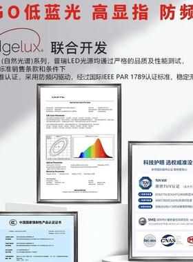 全光谱客厅吸顶灯眼儿童房油卧风室护曲奇云69024朵简约现奶代中