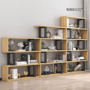 书架创意墙面客厅隔示断纳展代架收子展AEP示架现简约摆件置物架