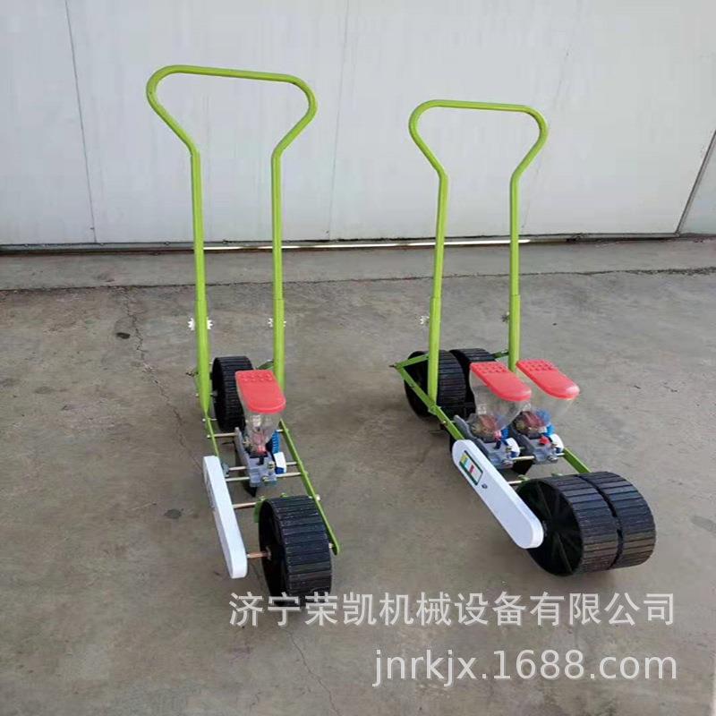 自走蔬菜芹菜多功能播种RK2机小包颗粒菜播机图手推汽油电动播种