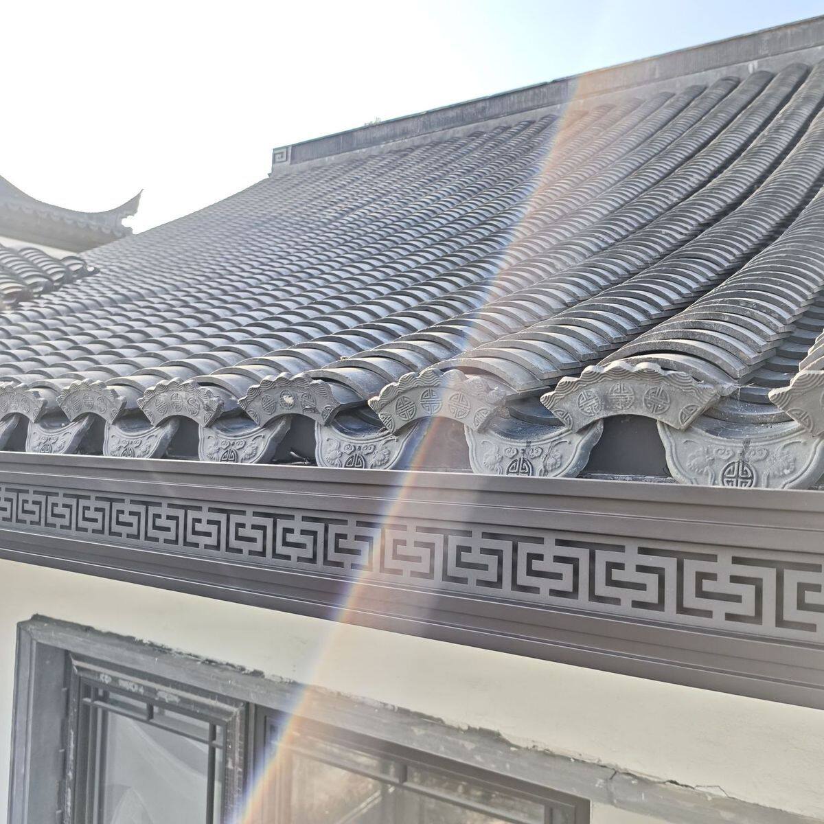 不锈钢天沟铝合金天沟雨水槽檐沟檐沟型材天沟雨水管屋檐雨水槽