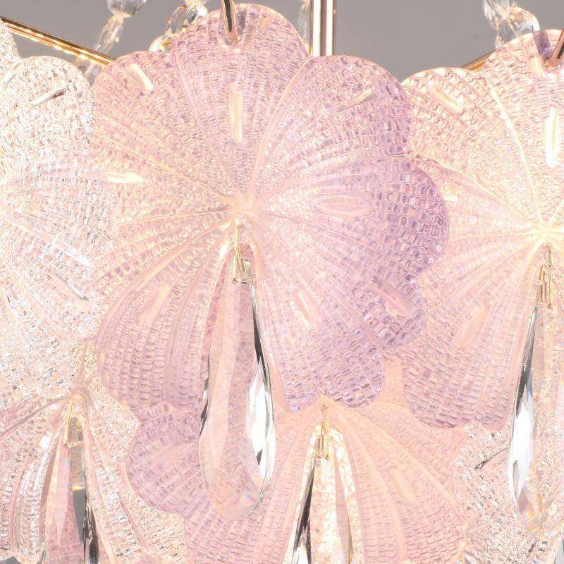 卧室吊灯奶粉油98风客厅轻奢2025新款餐代简约创意花现朵水晶色厅,家装灯饰光源,智能吊灯,淘宝优惠券,粉丝福利购,淘宝优惠卷